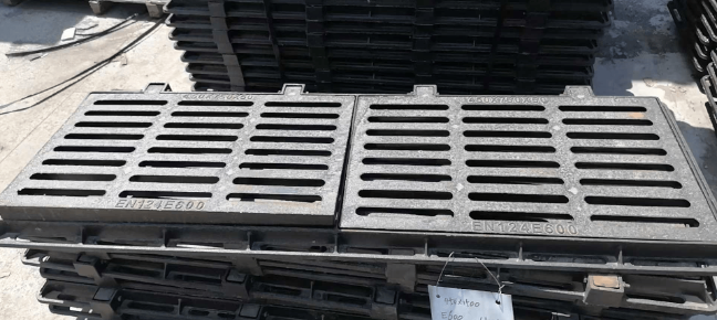 灵川球墨铸铁连体双篦展示