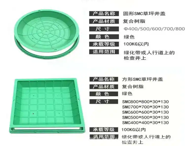灵川树脂复合种植井盖展示