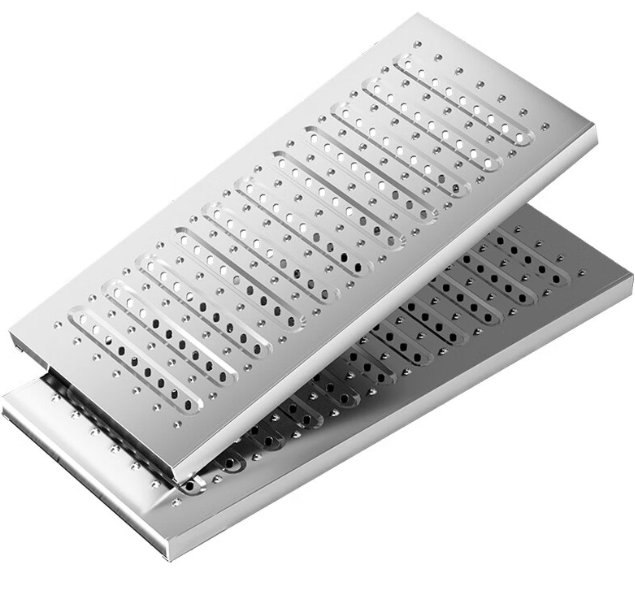 灵川不锈钢沟盖板展示